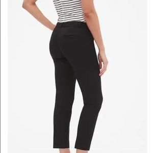 Banana Republic Sloan Crop Black Pants Petite 00